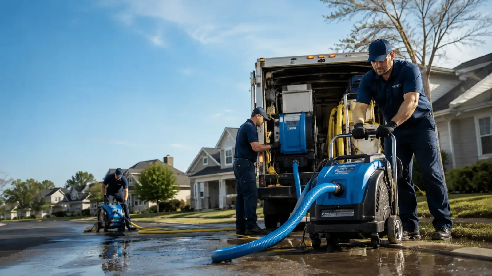 Flood Damage Cleanup in De Graff, OH